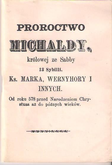 Przepowiednie Michaldy: księgi sybillińskie prosto z Polski | Portal  historyczny Histmag.org - historia dla każdego!