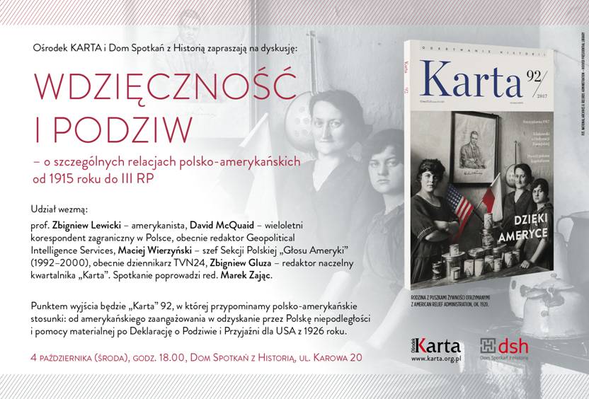 „wdzięczność I Podziw” O Szczególnych Relacjach Polsko Amerykańskich Od 1915 Roku Do Iii Rp 4236